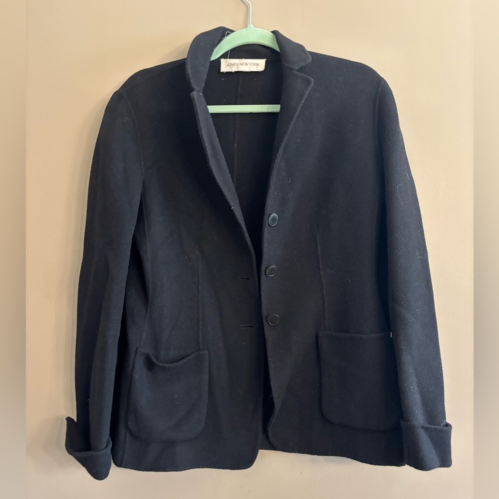 Jones New York Classic Black Jacket